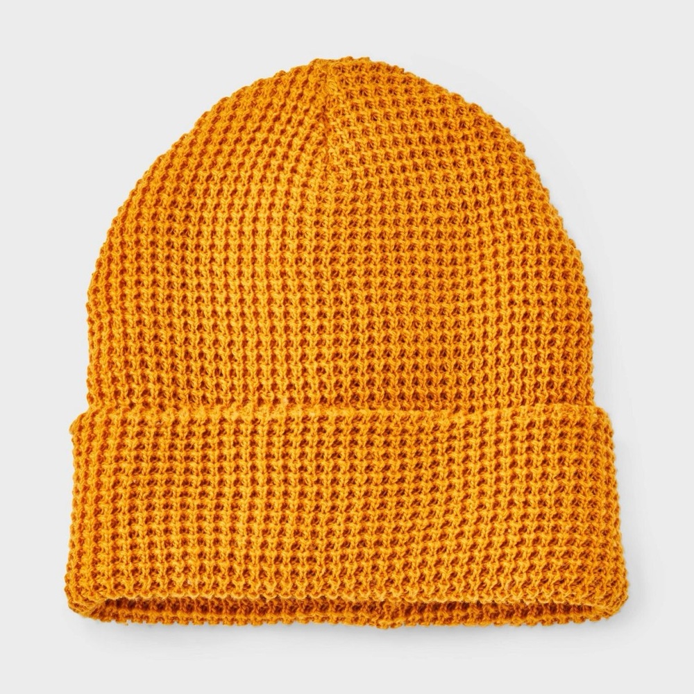 Men's Waffle Knit Beanie - Goodfellow & Co™